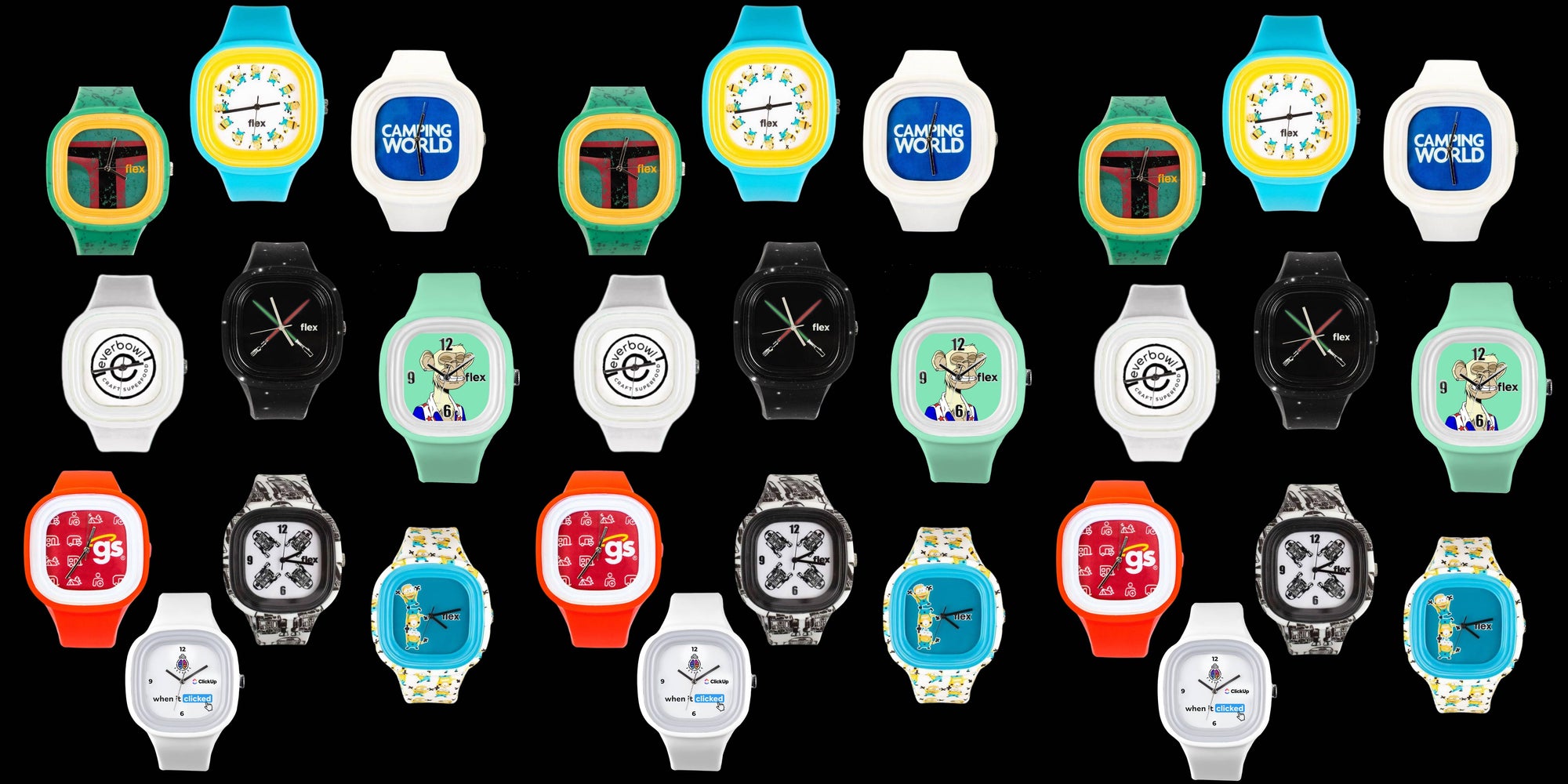 Create Lasting Impressions with Custom Flex Watches for Your Brand or Company