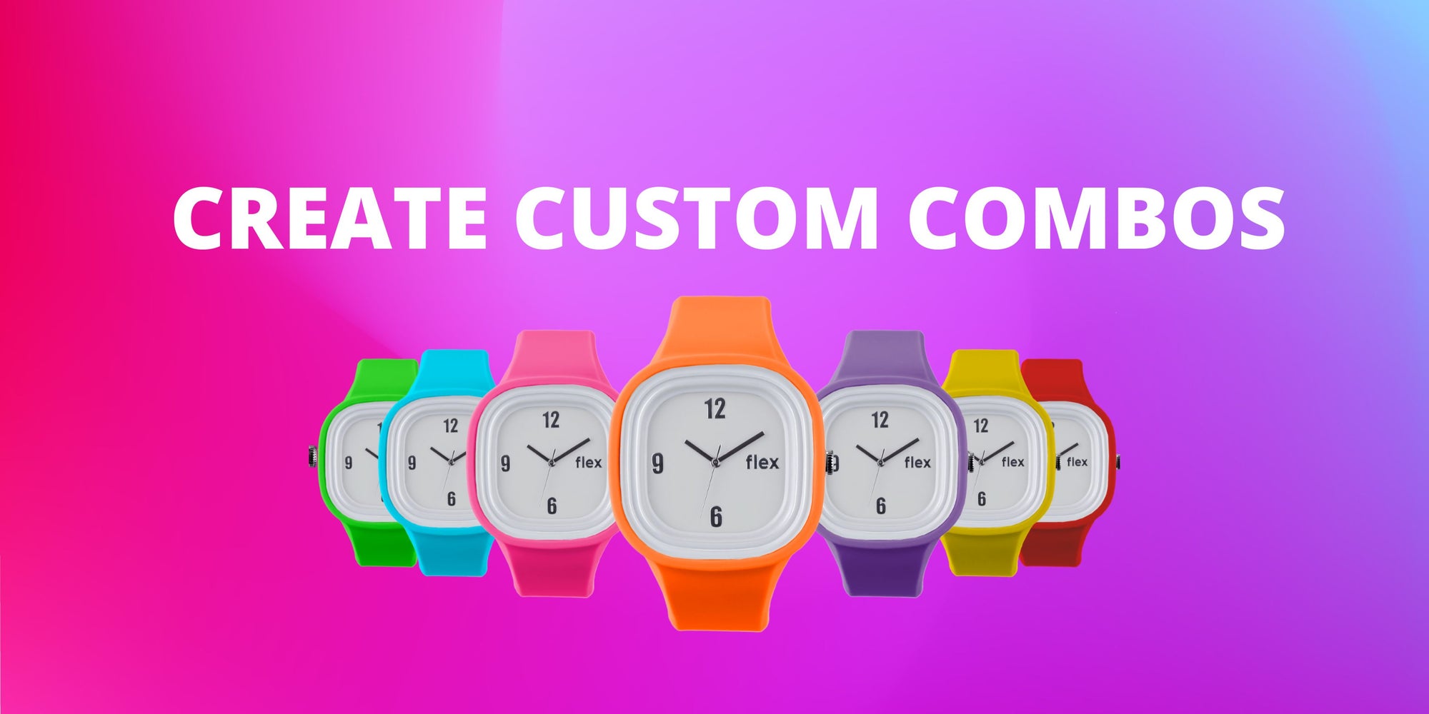 Create your own custom Flex watch