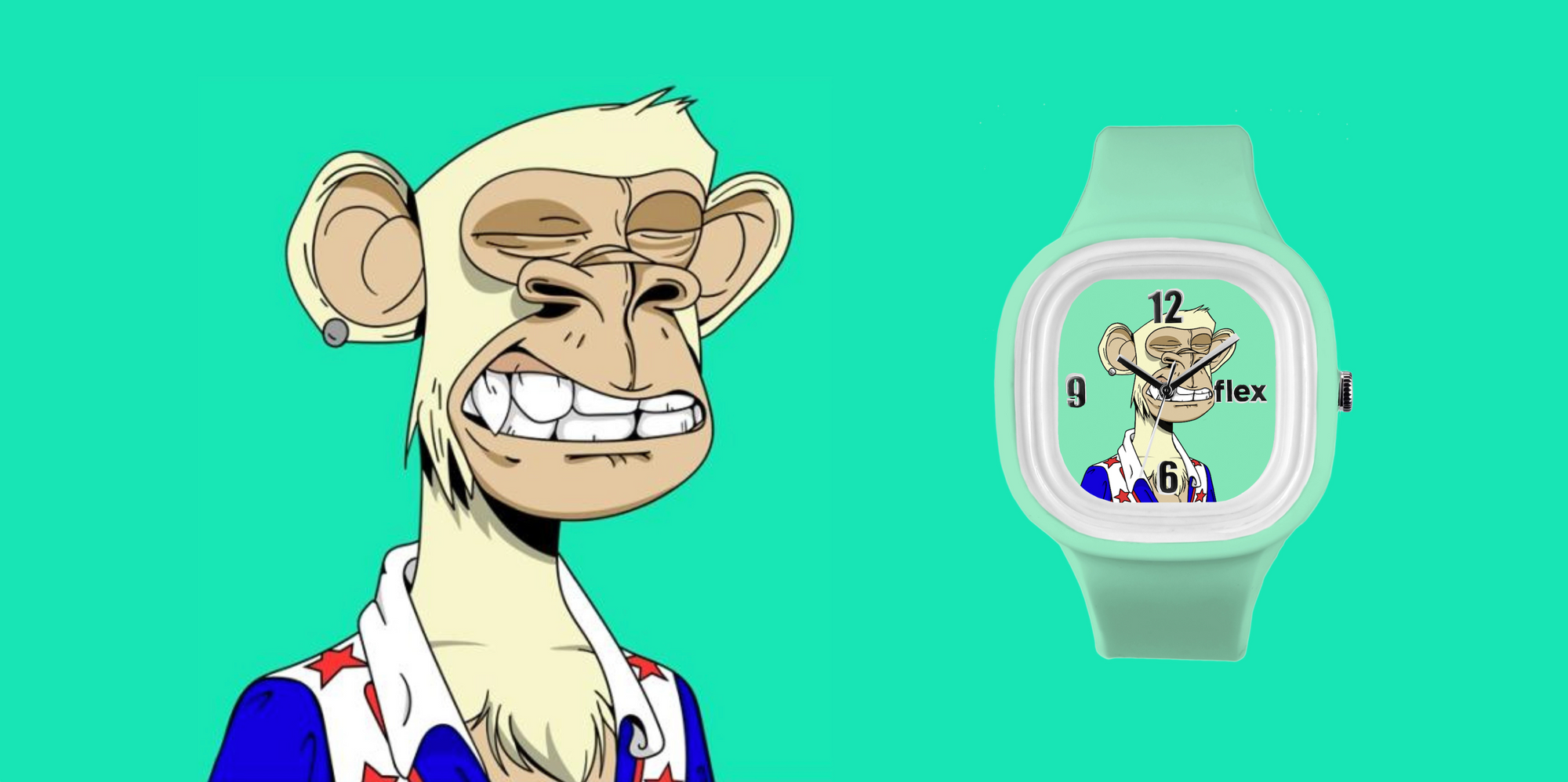 Bored Ape #9797 Signs Licensing Deal With Flex Watches