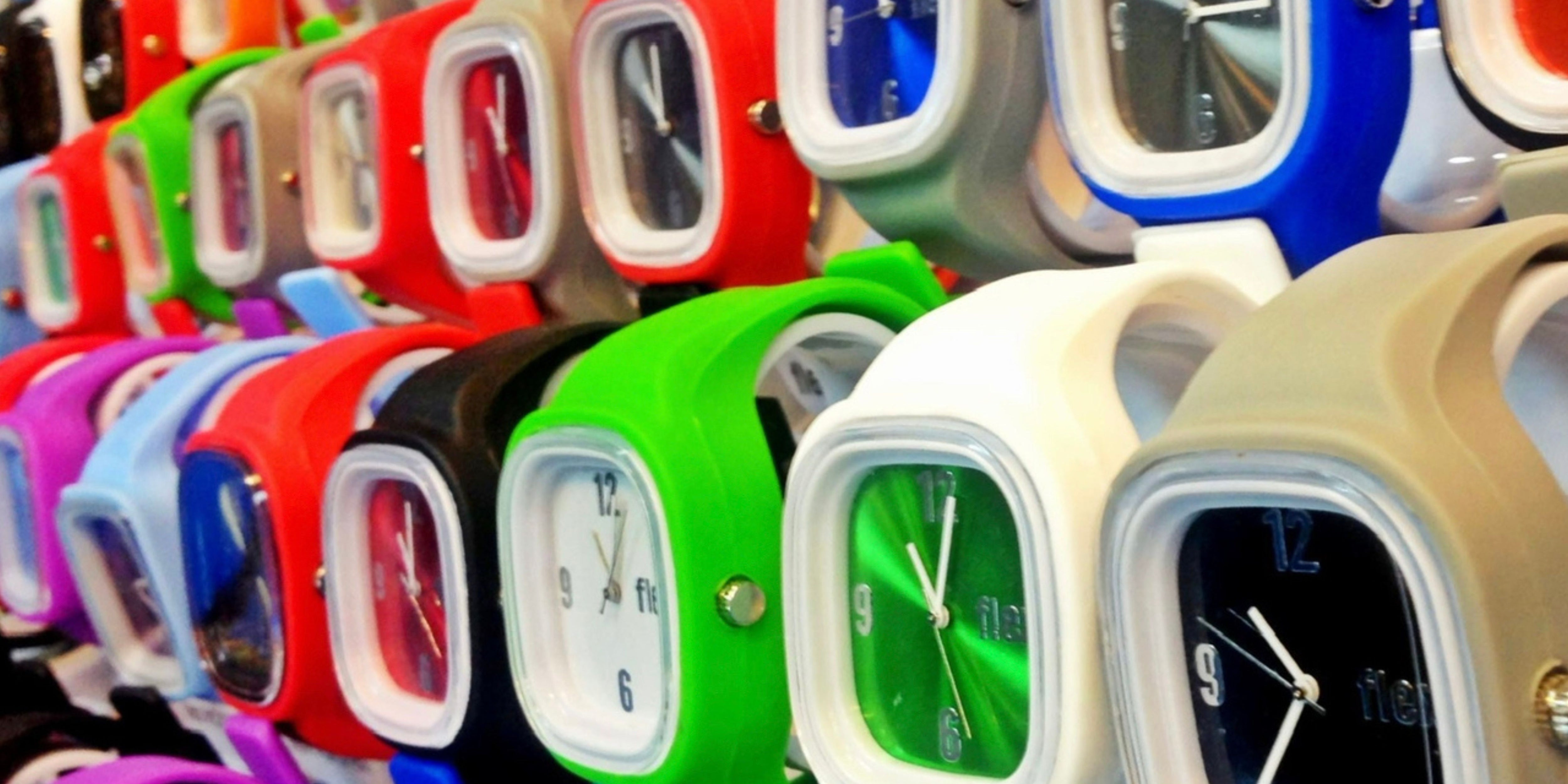 Unique Colorful Watch Unleash Your Style with Over 100 Unique Color Combos! - Flex Watches