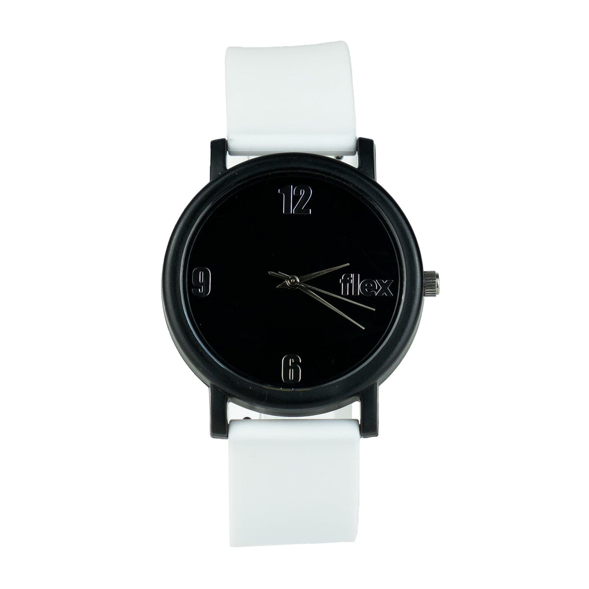 Flex Watches Ocean Plastic Black &amp; White Eco Flex Watch