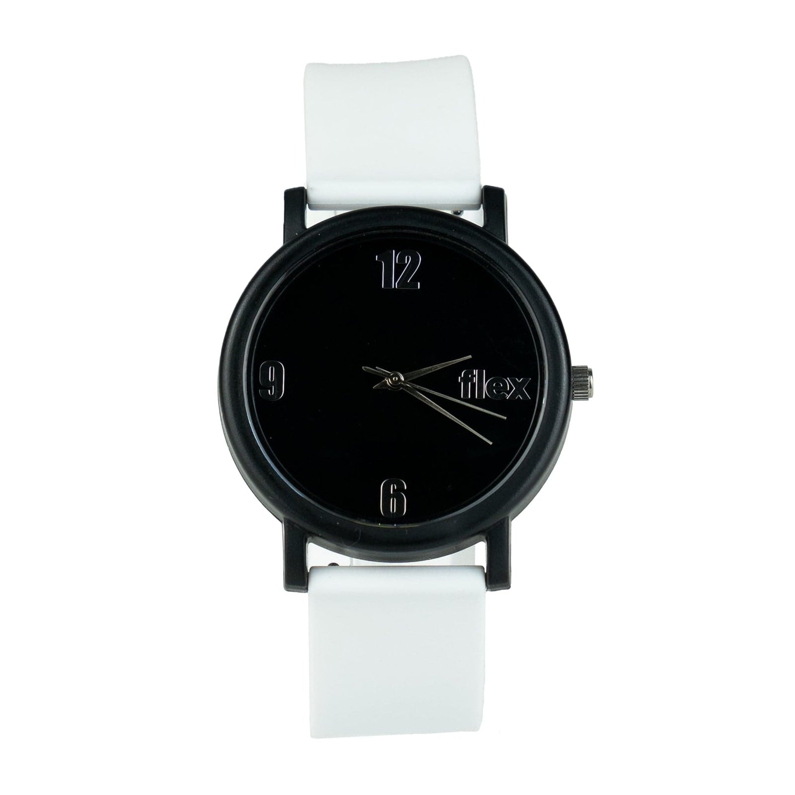 Flex Watches Ocean Plastic Black & White Eco Flex Watch