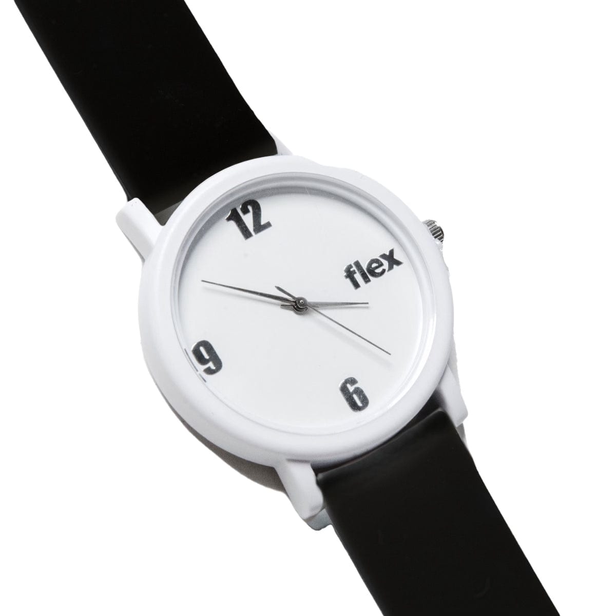 Flex Watches Ocean Plastic White & Black Flex